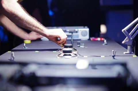 Eddie Spanier + Black Monk - Vhs Tape Loop in a Magnetic Field - photo Elisabeth Wadium 