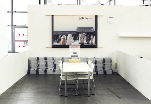 Lo stand Artribun ad Artissima, by Mandalaki Studio