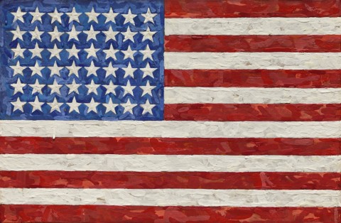Jasper Johns, Flag, 1983