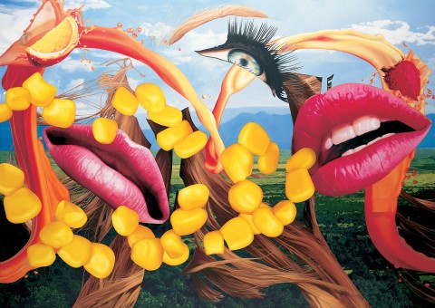 Jeff Koons, Lips, 2000 - Deutsche Guggenheim, Berlino