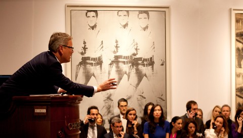 L'asta record da Christie’s New York