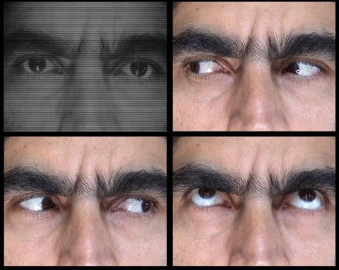 Lazaro Saavedra, Sindrome de la sospecha, 2004, video still, courtesy Galleria Bianoni