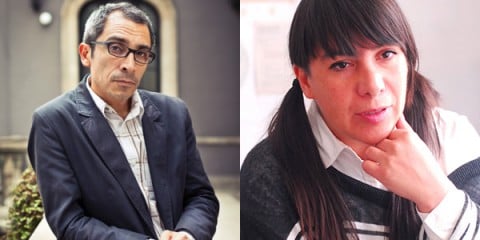 Luis Felipe Ortega e Tania Candiani