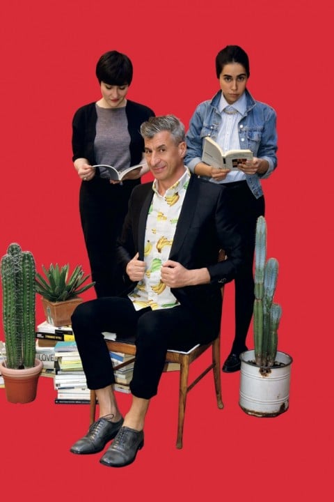 Maurizio Cattelan, Myriam Ben Salah e Marta Papini - photo Pierpaolo Ferrari