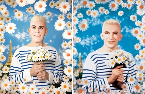 Pierre et Gilles - Jean Paul Gaultier (1990) - by Sandro Miller, 2014