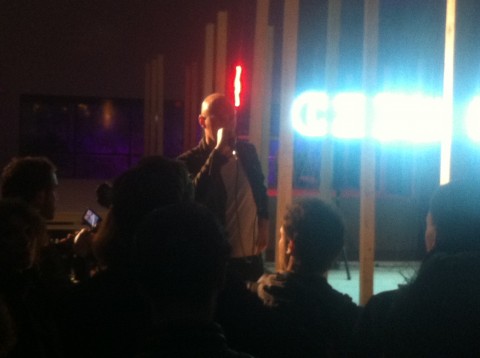 Nico Vascellari sul palco romano