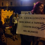 Proteste in difesa della Cavallerizza di Torino