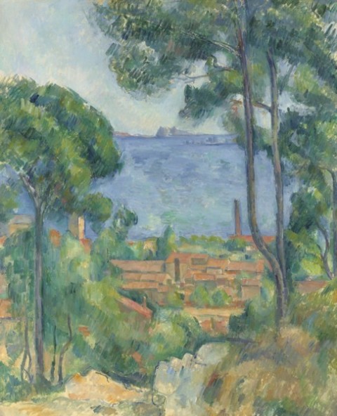 Vue sur l’Estaque et le Château d’If, di Paul Cézanne