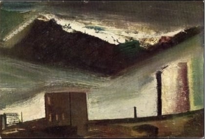 Mario Sironi, Paesaggio urbano, 1946