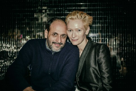 Luca Guadagnino e Tilda Swinton, foto Ruediger Glatz