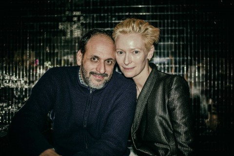 Luca Guadagnino e Tilda Swinton, foto Ruediger Glatz