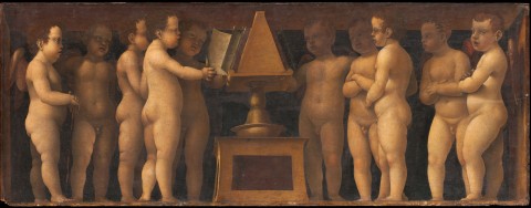 Bernardo Zenale, Angeli Cantori, 1500 ca. - Proprietà Sormani Andreani Verri