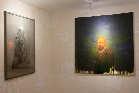 Etam Cru - Bedtime Stories - veduta della mostra presso la Galleria Varsi, Roma 2014 - photo ©Blind Eye Factory 