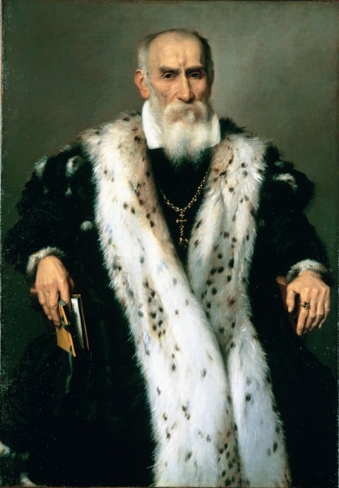 Giovanni Battista Moroni, Gian Girolamo Albani, ca. 1570, olio su tela, 107 x 75 cm, Collezione Privata