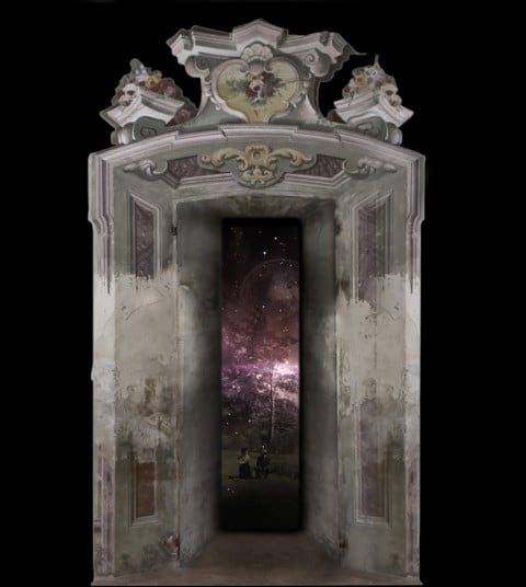 Giulia Roncucci, La Falsa Porta, 2012, videoInstallazione interattiva - photo F. Venturi