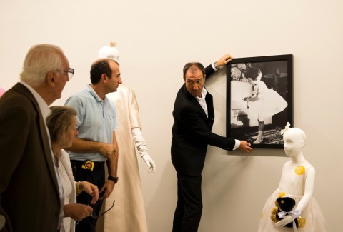 Hubert de Givenchy - allestimento della mostra presso il Museo Thyssen-Bornemisza, Madrid 2014 