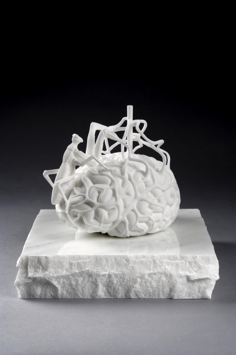 Jan Fabre, Il cervello dello scienziato, courtesy Magazzino d'Arte Moderna, Roma