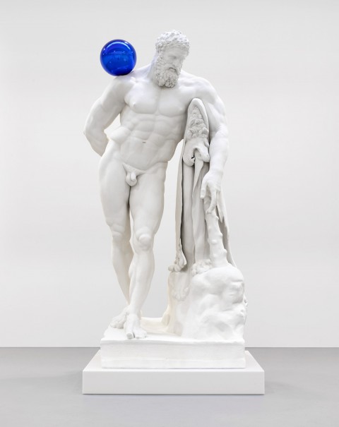 Jeff Koons, Gazing Ball (Farnese Hercules), 2013