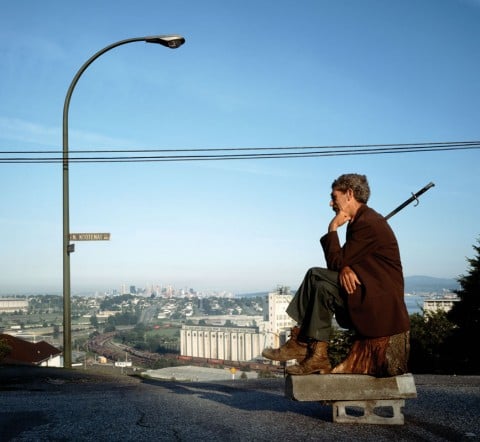 Jeff Wall, The Thinker, 1986 - Courtesy l’artista