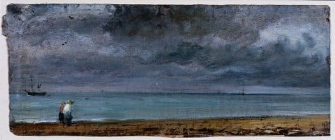 John Constable, Brighton Beach, 1824 © - Victoria and Albert Museum, Londra