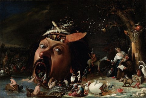 Joos van Craesbeek, La tentazione di sant’Antonio, 1650 – © Staatliche Kunsthalle Karlsruhe