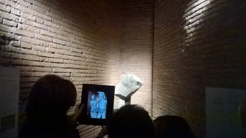 Le Chiavi di Roma - veduta della mostra presso il Museo dei Fori Imperiali, Roma 2014 