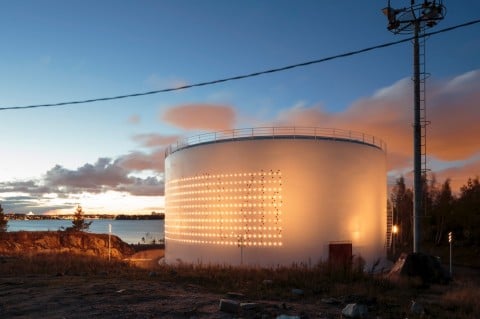 Lighting Design Collective, Silo 468, 2012 - photo Tapio Rosenius