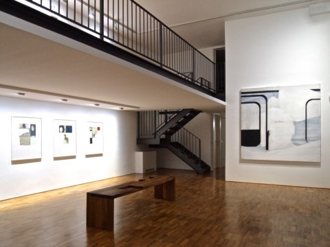Luca Coser – Vicino ma non qui - veduta della mostra presso la Effearte Gallery, Milano 2014