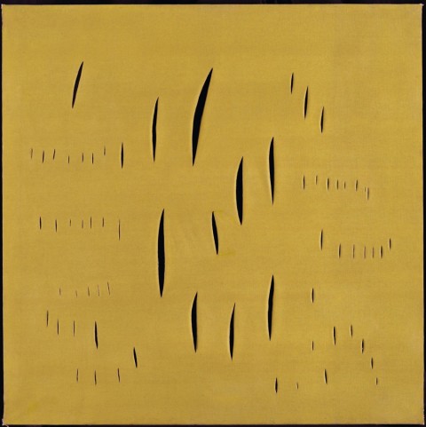 Lucio Fontana, Concetto spaziale – Attese, 1959 - Milano, Fondazione Lucio Fontana - © Fondazione Lucio Fontana, Milano