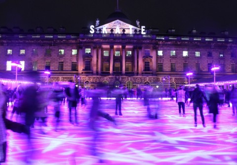 L’Ice Rink presso la Somerset House, 2014 - photo Manu Buttiglione
