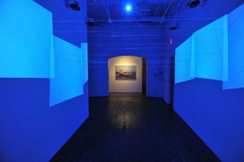 Maria Domenica Rapicavoli - A Cielo Aperto - veduta della mostra presso ISCP, New York 2014