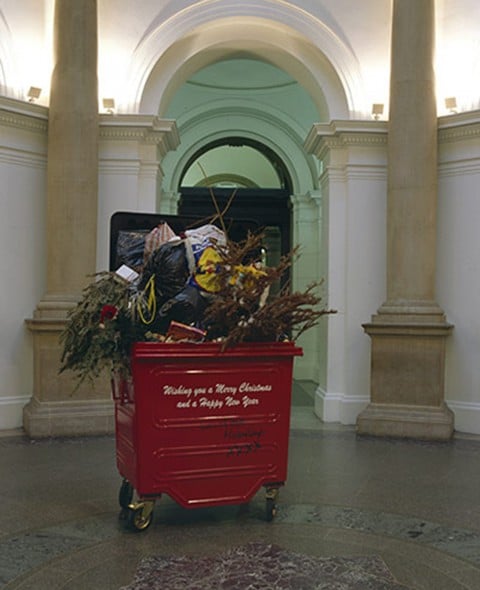 Michael Landy, Tate Britain Christmas Tree, 1997