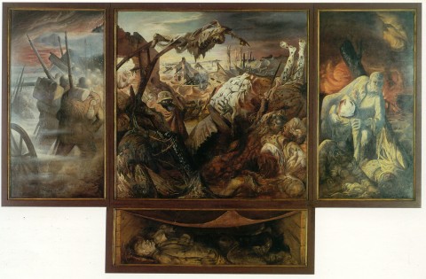 Otto Dix, Trittico della Guerra, 1929-32)