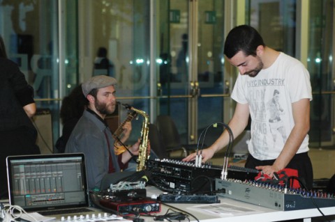 Simone Pappalardo e Gianni Trovalusci, Fields II - workshop e performance al MAXXI, 2014