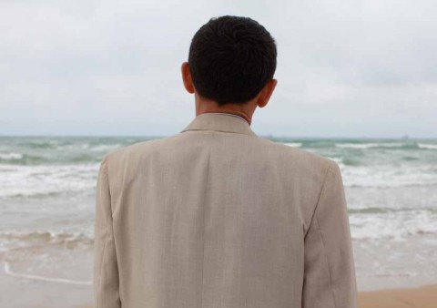 Sophie Calle, Voir la mer, 2011 - photo Florian Kleineffenn - courtesy Galerie Perrotin