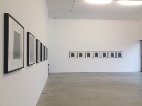 Ugo Mulas - The Sensitive Surface - veduta dell'inaugurazione presso la Galleria Lia Rumma, Milano 2014