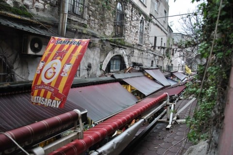 Vista sui mercati di Tahtakale, Istanbul