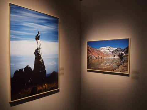 Walter Bonatti – Fotografie dai grandi spazi - veduta della mostra presso Palazzo della Ragione Fotografia, Milano 2014 