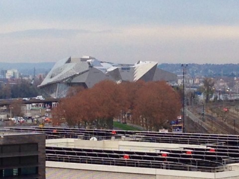 Lione (sullo sfondo il Musée des Confluences)