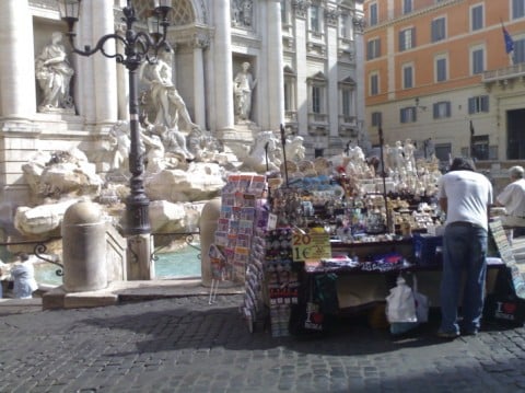 Venditori ambulanti a Roma