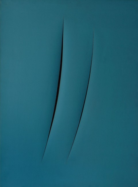 Lucio Fontana, Concetto spaziale (Attese, 1960)