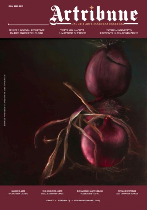 Artribune Magazine n. 23 con la copertina di Eugenia Vanni