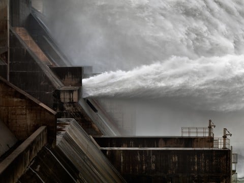 Edward Burtynsky, Xiaolangdi Dam #1 Yellow River, Henan Province, China, 2011