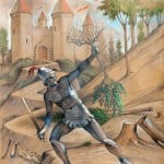 Il bozzetto di Massimo Livadiotti ispirato dall'Orlando Furioso