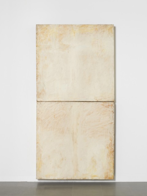 Lawrence Carroll, Void, 1985-86 - olio, cera, tela su legno, 246,3 x 119,3 x 15,2 cm - Museo Cantonale d'Arte, Lugano. Donazione Panza di Biumo