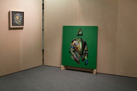 Matteo Fato - (SECRéTA) - veduta della mostra presso TRA, Treviso 2015 - mostra aperta 