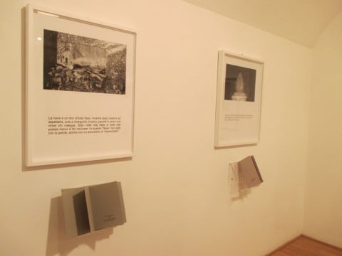 Meri Gorni – Versioni - veduta della mostra presso la Nuova Galleria Morone, Milano 2014