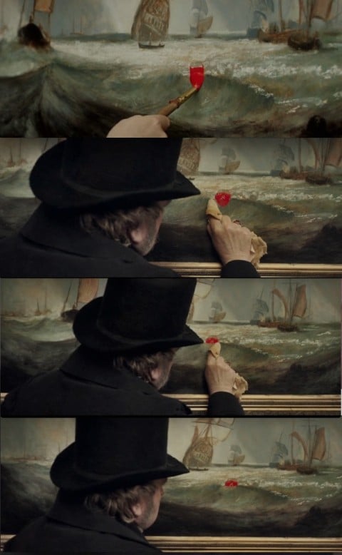 Mike Leigh, Mr. Turner (2014) - la sequenza della boa