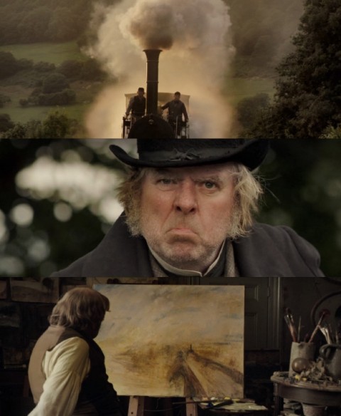 Mike Leigh, Mr. Turner (2014) - la sequenza della ferrovia