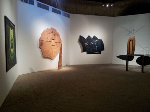 Rewind. Arte a Napoli 1980-1990 - veduta della mostra presso Castel Sant'Elmo, Napoli 2015